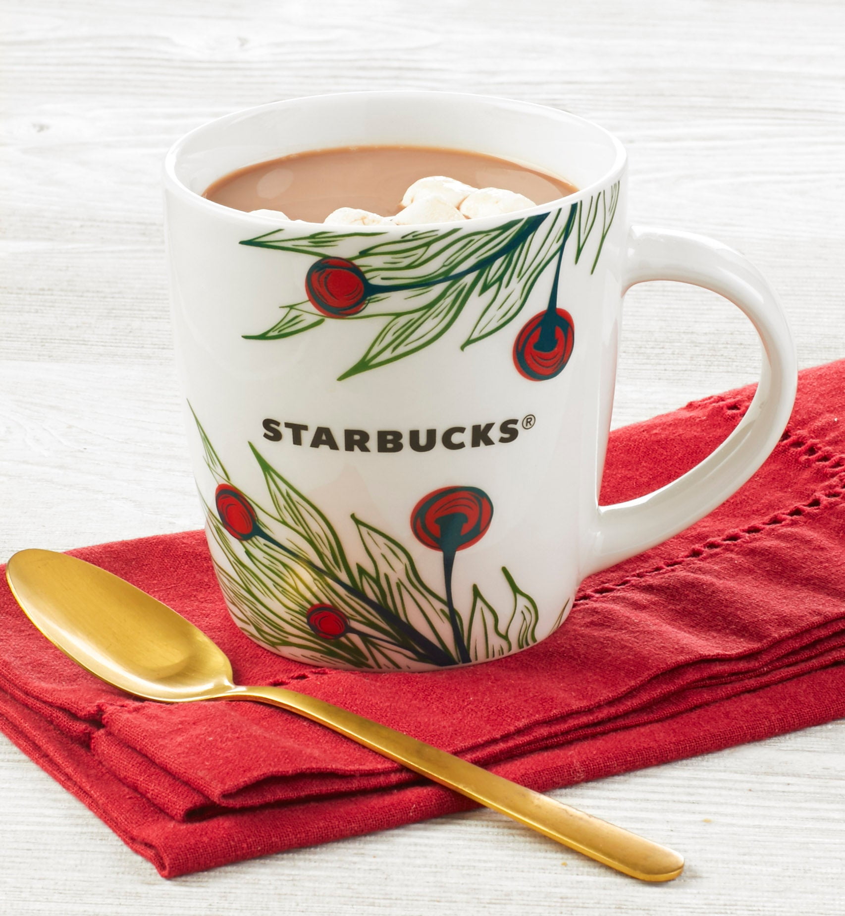Home & Away Stoneware Mug, Hot Cocoa, and Coffee Gift Set, Includes Travel  and Ceramic Mug