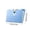 Blue, variant on Expanding File Folder, 8 Pocket Accordion File Organizer, Large Capacity A4 Document Organizer with Snap Closure, Portable Plastic File Folder for School, Office, and Home Use