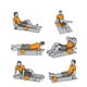 thumbnail image 2 of Gimnasio EjercicioFitness FloatingPoint EVA Yoga FoamRoller Physir Masaje Tmvgtek Para Estrenar, 2 of 7