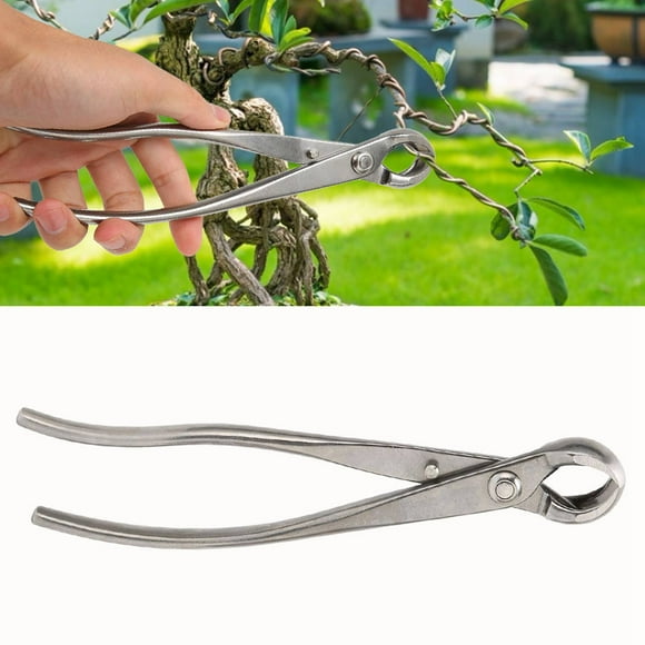 Uadme Bonsai Cutter Ciseaux à bonsaï Ciseaux à Branches en Acier Inoxydable Cisailles à Branches concaves pour l'élagage des Branches