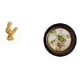 thumbnail image 1 of Figura decorativa de resina con forma de pollo, estatua de animal, marco de fotos redondo de estilo europeo retro, ideal para regalar o decorar el, 1 of 8