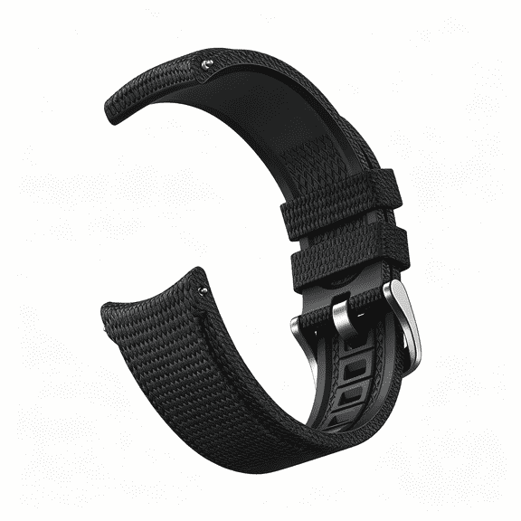 DESIGNICE Premium Fkm Rubber Watch Strap 20Mm 21Mm 22Mm,Curved End Fluororubber Watch Band,Waterproof Anti-Dust Seamless Fit for Men Women Divers Watches Watch Bands for Men
