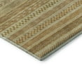 thumbnail image 3 of Addison Rugs Mayfield Premium Machine Washable Transitional Stripes Salmon Rectangle Rug, 3' X 5' Machine Washable Transitional Stripes Salmon Oversized Sherpa Throw Blanket, 3 of 7