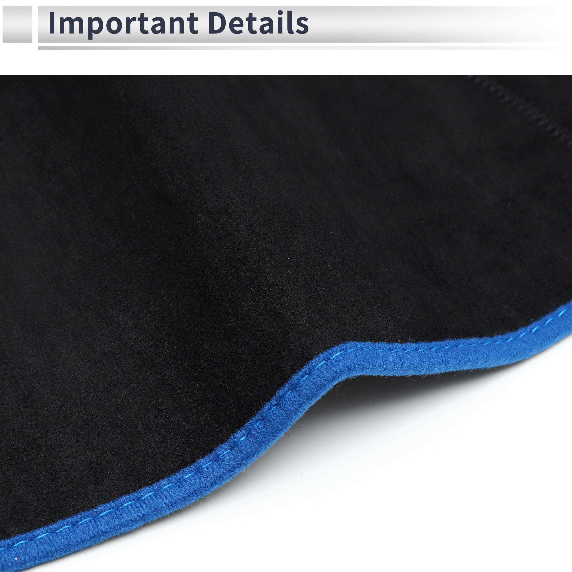Unique Bargains Center Console Dash Cover for Lexus IS Sedan 2013-2019 Non-Slip Mat Black
