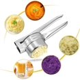 thumbnail image 3 of Presse-purée Manuel, Presse-Purée Manuel, Presse-Fruits Manuel, Presse-Purée en Acier Inoxydable, Presse-Purée en Acier Inoxydable, 3 Disques Interchangeables, 3 of 5