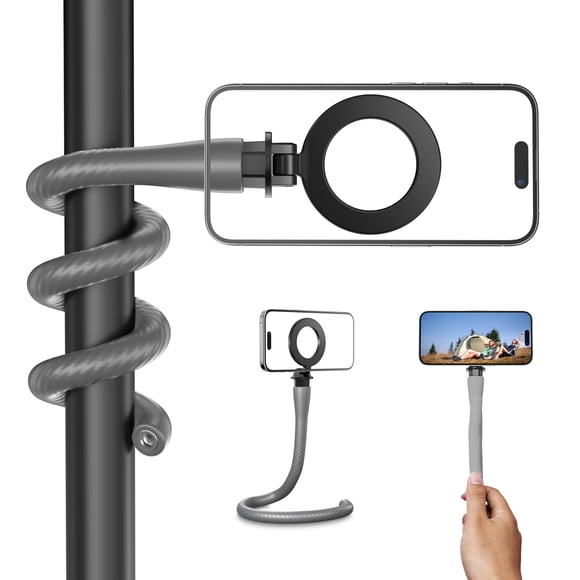 Soporte para teléfono, trípode, soporte para trípode, barra TELESIN°, gris