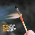 thumbnail image 4 of Waterproof Windproof Outdoor Survival Matches 25 Pack, 4 of 6