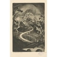 thumbnail image 2 of Lodewijk Schelfhout 17x24 Black Ornate Framed Double Matted Museum Art Print Titled: Berg (1915), 2 of 5