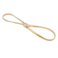 thumbnail image 3 of Qarigey Cinturón de cintura Estrecho Elástico Moda Correas de metal Estilo simple Multicolor Ropa exquisita Día de San Valentín Cinturones Oro Qarigey AP008765-01, 3 of 6