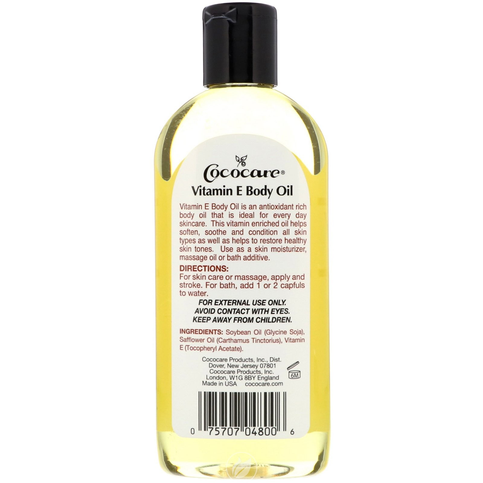 (3 Pack) Cococare Body Oil,Vit E 8.5 Fz