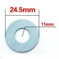 thumbnail image 1 of 5 Pcs/Lot Thick Tow Washer Disc Plate Oil Resistant Aramid Fiberboard Force Relief Friction Plate Baitcast Reel Refit Accessory, 1 of 11