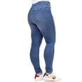 thumbnail image 4 of Jordache Women's and Women's Plus High Rise Sculpt Jegging, Sizes XXS-XXL, 4 of 8