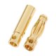thumbnail image 3 of Masculina Del Conector Banana Del Conector Del Oro De 10 Pares Batería Motor Zulema Enchufe electrónico de control de velocidad, 3 of 7