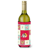 Carolines Treasures CK5466LITERK Butterfly Fish Love Wine Bottle Hugger  Wine Bottle multicolor