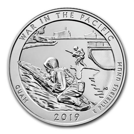 2019-S ATB Quarter War in the Pacific Gem Proof