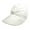 White, variant on Esho Little Girls Sports Beach Sun Hats Visor Cap Kids Summer Baseball Caps Wide Brim Sunhats 1-9T