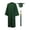 Dark Green, variant on 2026 Graduation Cap and Gown Set with Tassel Unisex Matte Graduation Gown for High School and College Commencement Ceremony