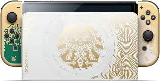 Restored Switch OLED Console Zelda: Tears of the Kingdom Edition ( JP Console) Bundle with Legend of Zelda: Tears of the Kingdom Game (Refurbished)