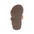 thumbnail image 5 of Laura Ashley Girls Footbed Hook And Loop Toddler Sandals, Rose Gold, 8, 5 of 5