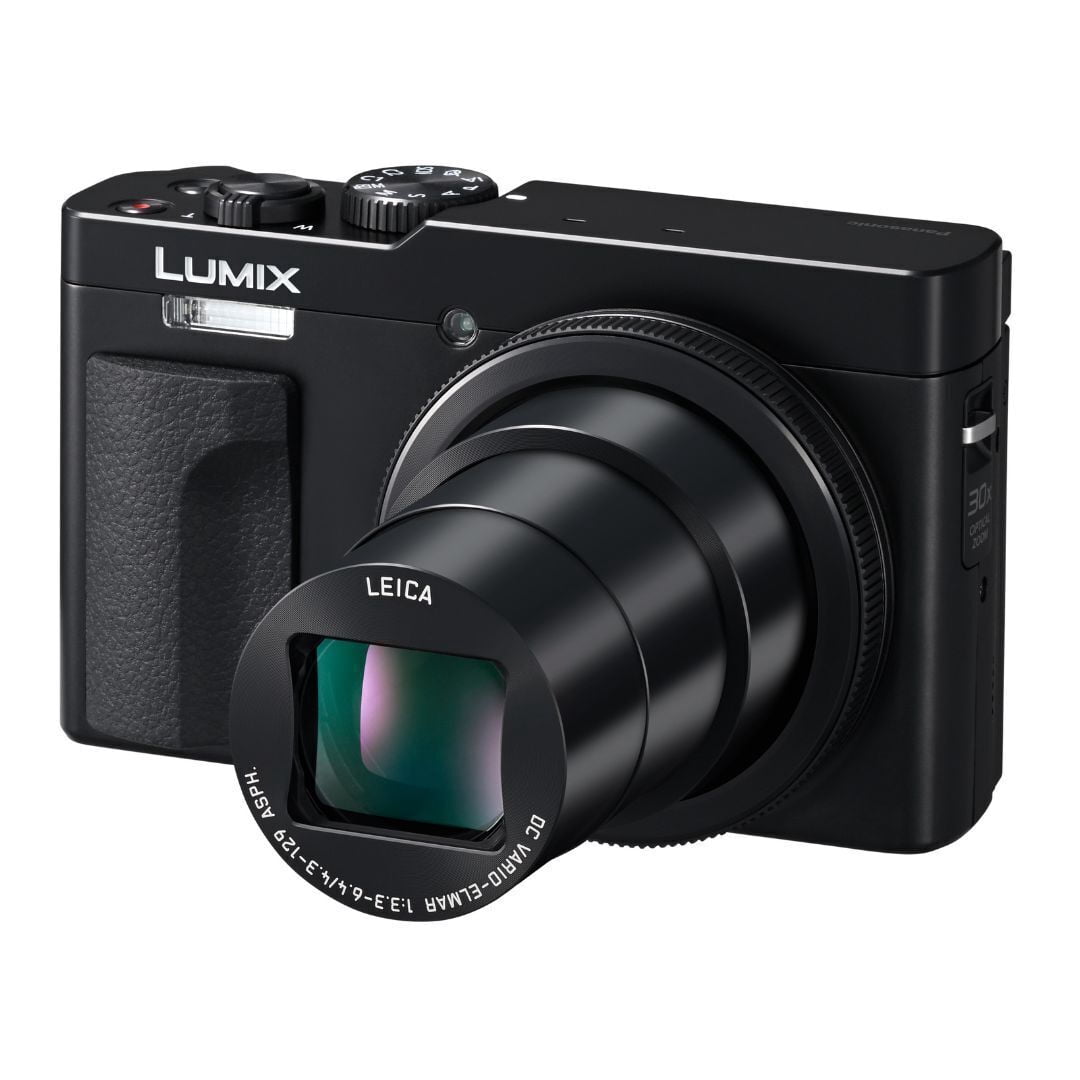 Panasonic LUMIX ZS99 30x Zoom Point and Shoot Compact Camera for Travel with 24-720mm Zoom Lens, and 4K Video Recording and Photography (Black)