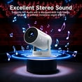 thumbnail image 5 of Proyector Magcubic HY300 PRO + 4K Android 11 Dual Wifi6 Allwinner H713 BT5.4 1080P 1280*720P Proyector de cine en casa para exteriores, 5 of 5