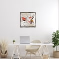 thumbnail image 2 of Stupell Industries Speak To Me Abstraction Abstract Painting Gray Floater Framed Canvas Art Print Wall Art, 25 x 25, 2 of 9