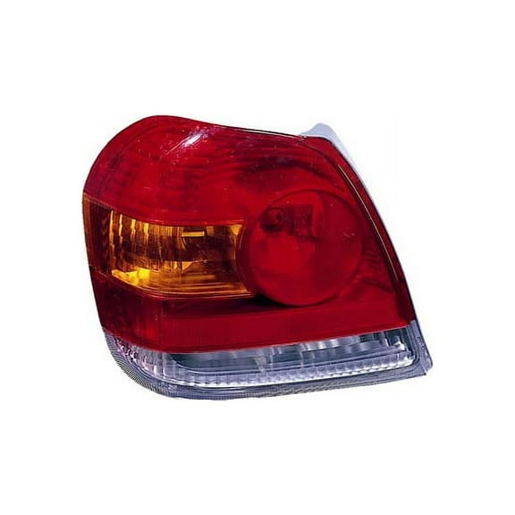 Replacement Depo 312-1948L-US Driver Side Tail Light For 03-05 Toyota Echo