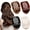 Multicolor, variant on 4 Pcs Flat Hair Clips for Thick Thin Hair, Round Lay Down Hair Claw Clips for Women Girls, Comfortable Curved Flat Clips for Lying,Driving and More
