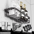 thumbnail image 4 of Organizadores de baño Shower Caddy Posyla de acero inoxidable, 4 of 6