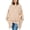 Beige, variant on ZGRBOU Women Pregnant Nursing Cover Multi Use Privacy Poncho Portable Breast Feeding Covers Cotton Breathable Soft Shawl