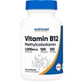 thumbnail image 1 of Suplemento Nutricost de vitamina B12 1000 mcg 120 cápsulas, 1 of 5