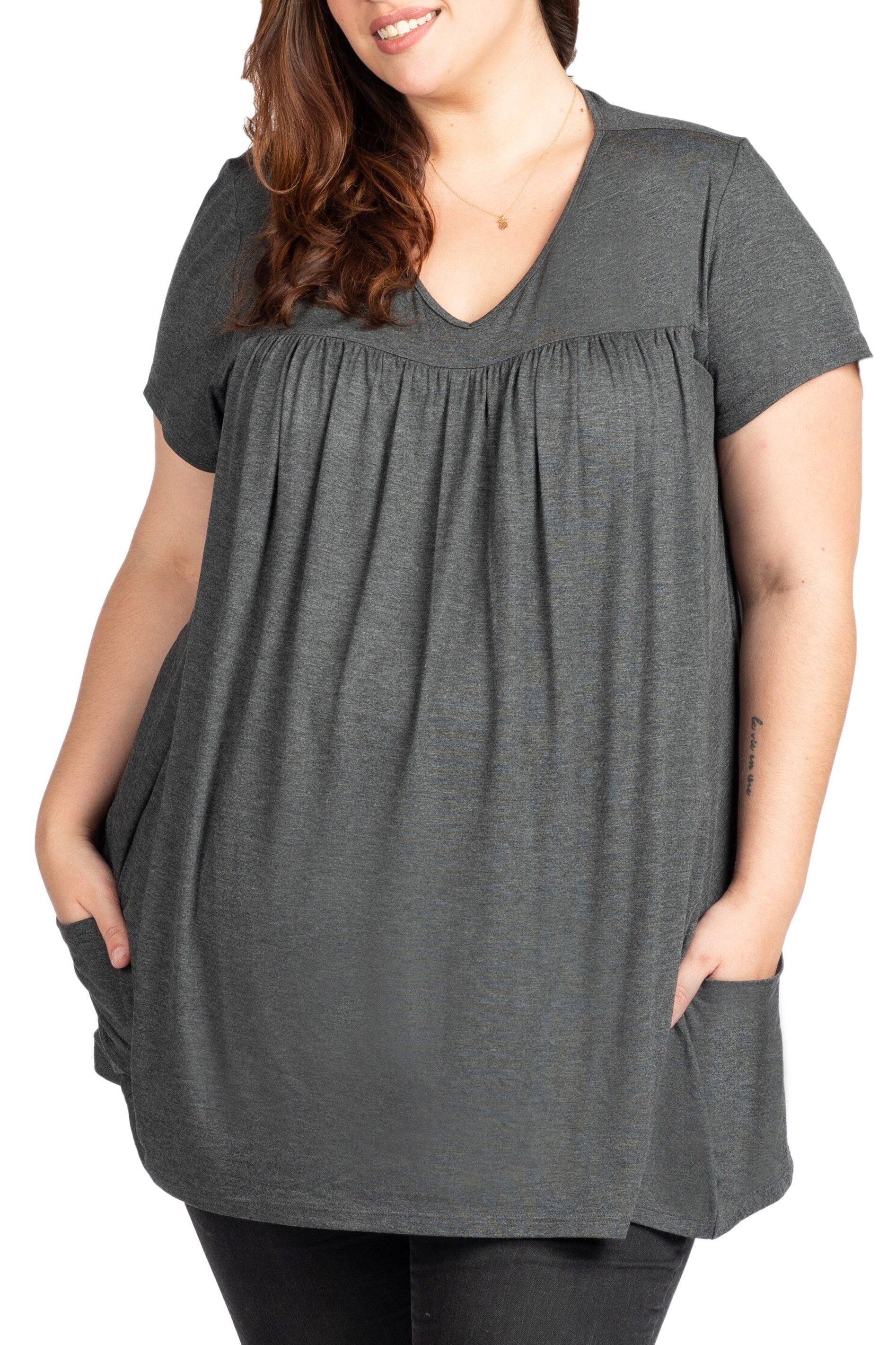 plus size nursing tops walmart
