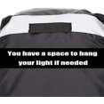 thumbnail image 2 of Funda reflectante negra para mochila - Funda impermeable para lluvia, 2 of 5