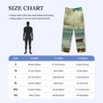 thumbnail image 4 of Balery Serene Coastal Blue Sky Pantalones de pijama para hombre, pijama ultraligero, pantalón de descanso-Small, 4 of 6
