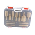 thumbnail image 2 of Juego de accesorios de broca de diamante que incluye kit de de corona para macetas y mármol. Bordes de corte antideslizantes. Construcción de a, 2 of 8