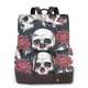 thumbnail image 1 of Fotbe Gothic Skulls And Roses Mochila Bolso con Estampado para Mujer, Mochila Antirrobo de Nylon Impermeable, Bolsa Ligera de Hombro, 1 of 4