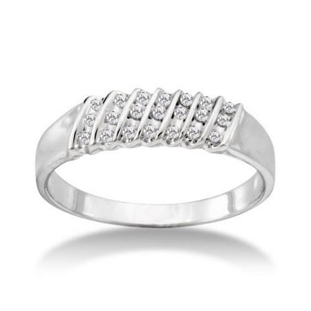1/6 Carat Diamond Men's Band