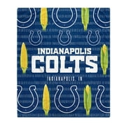Indianapolis Colts 60'' x 70'' Hometown Logo Fleece Blanket