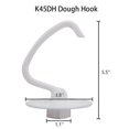 thumbnail image 5 of K45DH Dough Hook K45B Coated Flat Beater K45WW Wire Whip Fit for Stand Mixer with 4.5Qt 5 Qt Bowl fo, 5 of 5