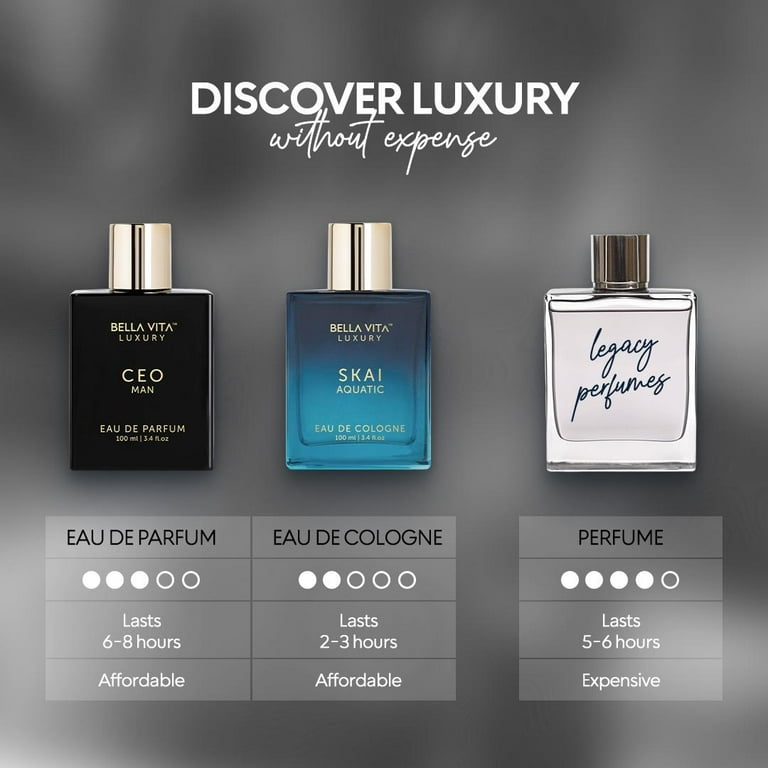 Bella Vita Organic CEO Man Eau De Parfum, 100 ml