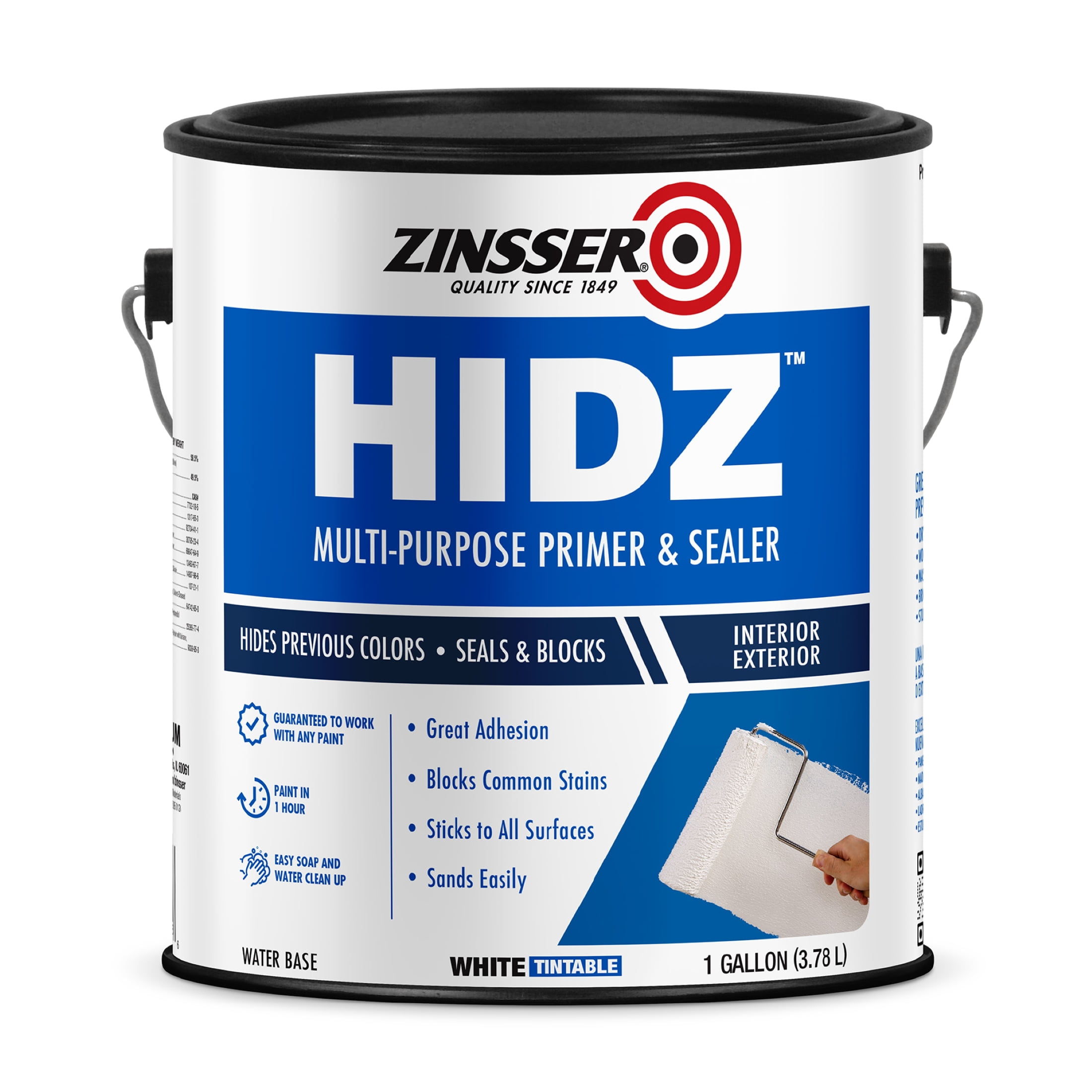 2 Pack, Hidz Multi-Purpose White Primer and Sealer-373358, 1 gal