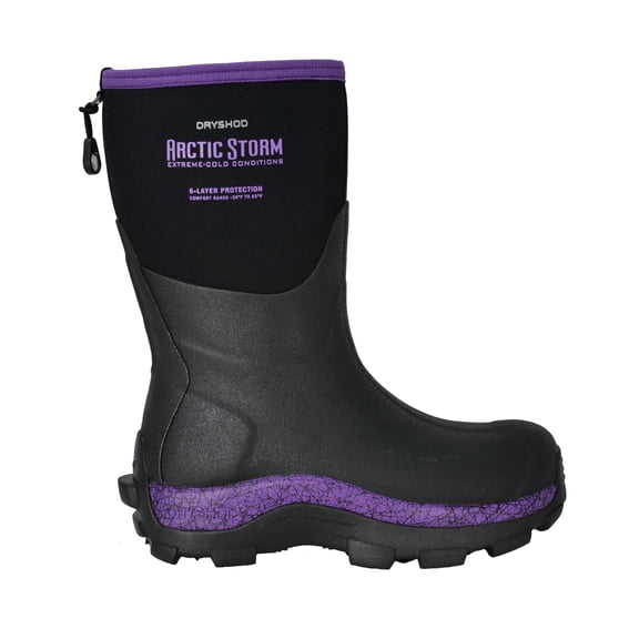 Dryshod Women's Arctic Storm Hi Purple Extreme Conditions Winter Boot