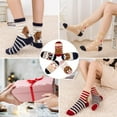 thumbnail image 5 of JIANFANG Women Viscose Bamboo Ankle Socks Low Cut Thin Sock Lightweight Pastal Color Soft Sock 5 Pairs, 5 of 5