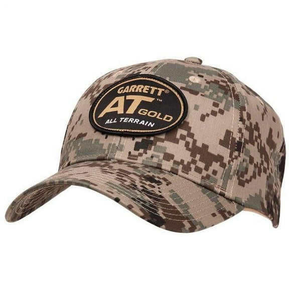 Garrett AT Gold Camo Baseball Cap One Size Fits All with Velcro strap