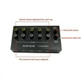 thumbnail image 2 of 5-Channel Audio Mixer Portable Mini Microphone Extender Mixing Console with Reverb Type-C Rechargeable B, 2 of 5