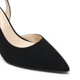 thumbnail image 4 of DREAM PAIRS Women's Slingback Closed Pointed Toe Kitten Heels High Stiletto D'Orsay Dress Shoes Wedding Work Comfortable Pumps, 4 of 7