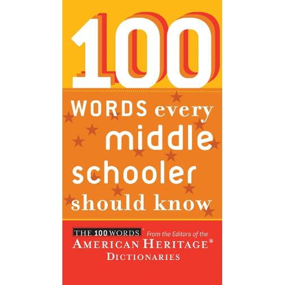Pre-Owned 100 Words Every Middle Schooler Should Know Paperback
