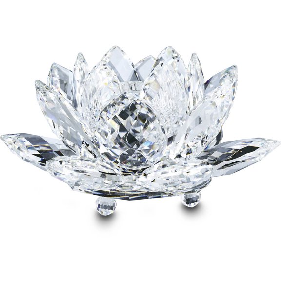 NEW Swarovski Crystal 125 Large WaterLily Candleholder Display Box - 5084104