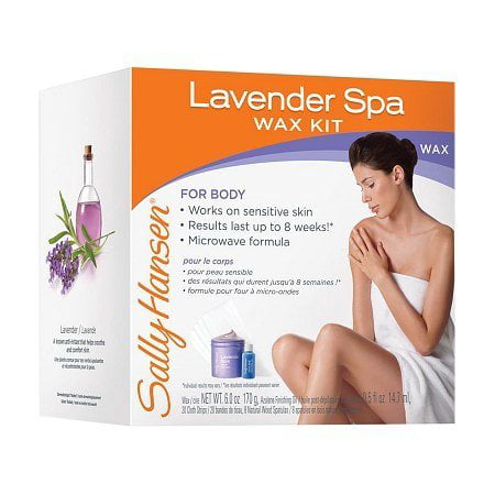 Sally Hansen Spa Body Wax Hair Removal Kit Lavender 1.0 ea(pack of (Best Sally Hansen Products)