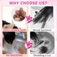 thumbnail image 3 of Extensiones de cabello humano real FZV con clip, 120 g, 8 unidades, rubio, 3 of 8